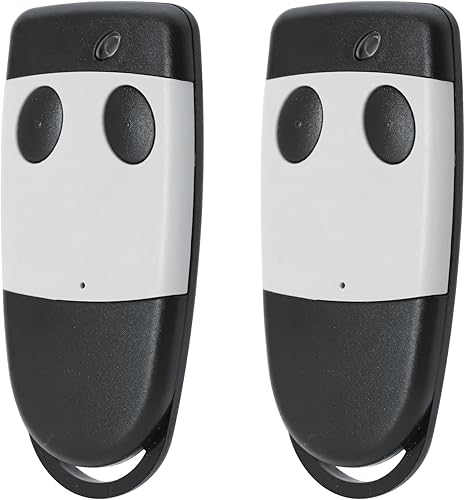 Apriporta garage, 2 pezzi, telecomando per porta del garage, compatibile con telecomando Cardin 433,92 MHz, S449 QZ1, S449 QZ2, 2 canali - Honorern