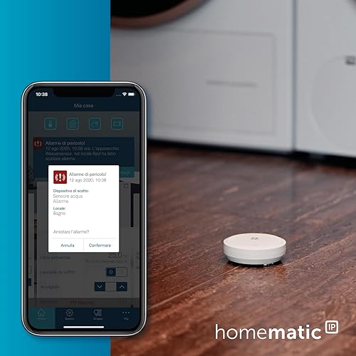Homematic IP Smart Home 151694A0 - Sensore di acqua e umidità - Honorern