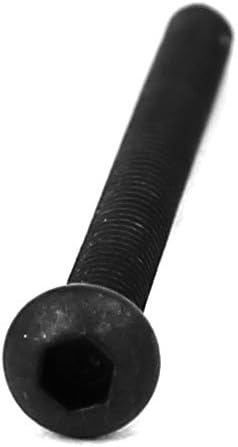 PATIKIL M2x25mm Esagonale Spina Cappuccio Vite Bullone Fissaggio, 25pz Metallo Grado 10.9 Pulsante Testa - Honorern