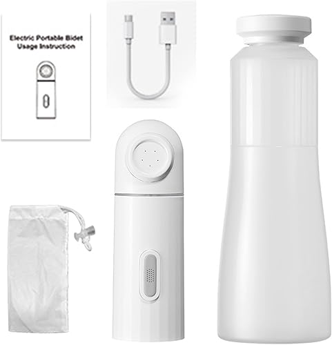 Bidet Con Doccia, Bidet Portatile Bidet Da Viaggio Elettrico Portatile Bidet Con Bottiglia Doccia Mobile Elettrico Impermeabile Doccia Di Testa Per La Cura Delle Emmoroidi Infantili Dopo Il Parto - Honorern