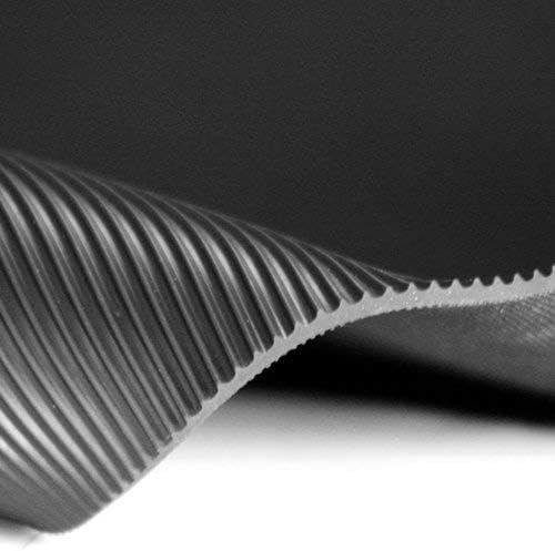 PAVIMENTO GOMMA MILLERIGHE COPRIPAVIMENTO 1MT X 1,25 MT NERO - Honorern