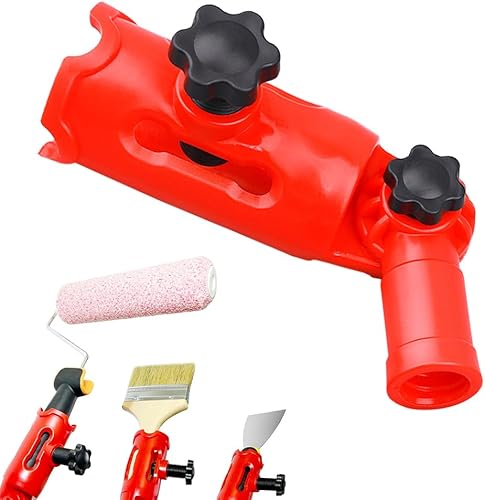 Dhqkqg Supporto multiangolare per pennelli, prolunga per soffitti alti, universale, adatto alla maggior parte dei rulli, pennelli, raschietti - Honorern