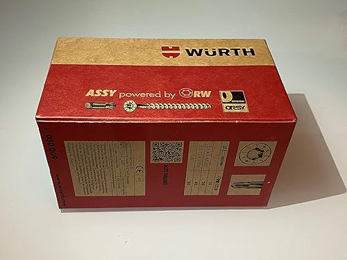 Würth ASSY 4 CSMP - Vite per truciolato 4,5 x 70 mm, 200 pezzi, in acciaio zincato, passivato, filettatura parziale, testa a svasatura, RW 20 nuova generazione - Honorern