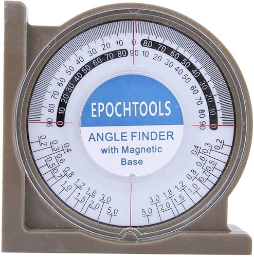 Inclinometro, 0-360 gradi Misuratore angolo Misuratore inclinometro multifunzionale Inclinometro inclinometro - Honorern