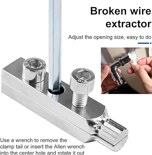 NUOVO Rotto Filo Estrattore Strumenti Filettatura Rubinetto E Vite di Rimozione Dell'acqua Rubinetto Angolo Rompe 4/6 Riparazione Acqua Principali Punti di Riparazione - Honorern