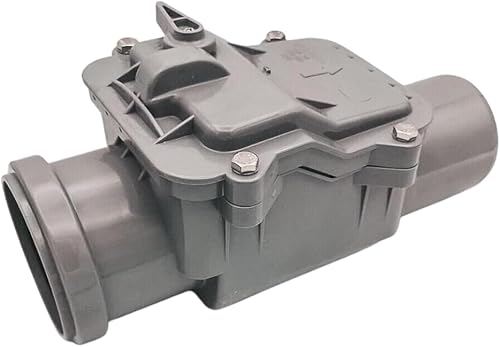 Tappo Antiritorno con Blocco Ø 50 Fino a Ø 200 in Arancione e Grigio (DN 50 Grigio) - Honorern