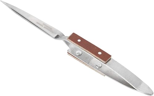 Pinzette di Bloccaggio, Pinzette per Gioielli Chiusura per Gioielliere Strumento per la Creazione di Gioielli Artigianale Punta Dritta Pinzetta a Croce Autobloccante Pinzetta a - Honorern