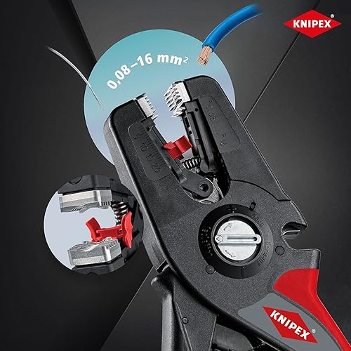 Knipex Precistrip16 Pinza Spelacavi Automatica 195 Mm 12 52 195 - Honorern
