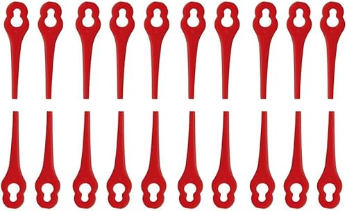 IKRA lame in nylon 15130190, set da 20 pezzi, adatte per tagliabordi IART 2520, IAT 20-1M, ICGT 2025 & IART 1224 - Honorern