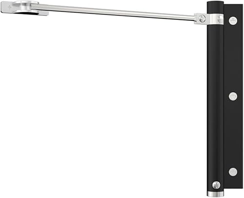 Chiudiporta idraulico automatico per porte scorrevoli, funzionamento silenzioso, regolabile per una facile chiusura (bianco) - Honorern