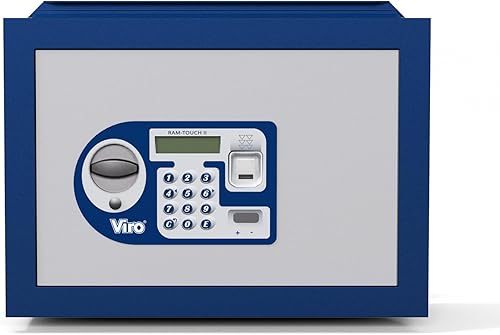 Viro | Ram-Touch 2, Cassaforte a Muro con Impronta Digitale, Elettronica, in Acciaio, con Display Illuminato, 350x230x205 mm - Honorern