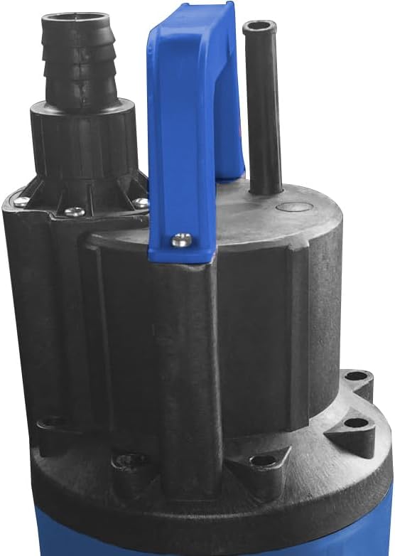 Güde Pompa sommergibile GDT 1200 I (1200 W, volume: 6000 l/h, altezza massima di mandata: 40 m, profondità massima di immersione: 12 m, 4 ruote in noryl, albero e base pompa in acciaio inox, valvola - Honorern