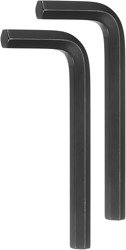 QUARKZMAN 2pz Chiave Esagonale Metrica Forma L da 9mm Strumento Riparazione Acciaio Cromo Vanadio per la Riparazione Domestica, Nero - Honorern
