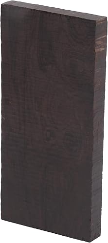 Ebano Nero Legname Vuoto Fai da Te Artigianato Manico in Legno Strumenti Musicali Accessori(120 * 60 * 10mm) - Honorern
