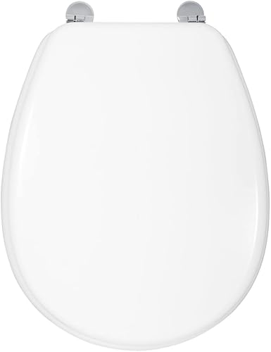 MODULARREDO | Sedile per WC PIEMONTE, Tavoletta WC, Copriwater, Copri Wc, Copriwater Bianco, Pozzi Ginori, 37x43,6 cm, Bianco - Honorern