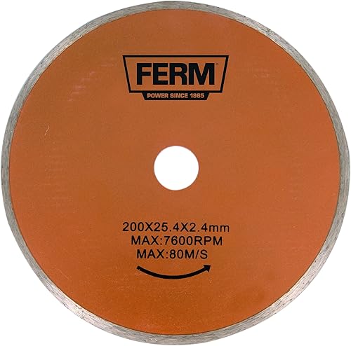 FERM Lama diamantata 200 mm - per tagliapiastrelle - Honorern