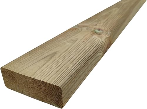 Listone Legno Pino Impregnato Autoclave mm 35 x 95 x 1500 Tavola Morale Esterno - Honorern
