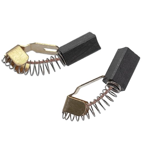 2x spazzola carbone compatibile con Metabo SB 800/6 S, SB E 1000/2 S R+L, SB E 110/ 2S utensile elettrico - Spazzola motore, 6,25 x 8 x 16 mm - Honorern