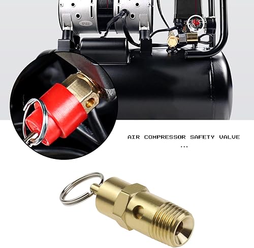1/4 'BSP ottone compressore d'aria pressostato valvola di sicurezza 145PSI 10BAR - Honorern