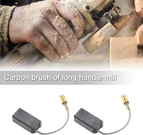 2 paia di spazzole di carbone 16x8x6,3 mm con spegnimento automatico Compatibile con Flex GE5 GE5R GSE5R Pezzi di ricambio sostitutivi - Honorern