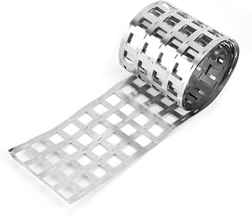 1M 0.15mm di spessore Striscia di Nichel 18650 Batteria Al Litio Nichelato Striscia di Acciaio Foglio per 18650 Scheda di Saldatura Batteria di Saldatura a punti(5P 0.15 * 87.5mm) - Honorern