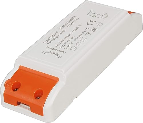 1452396 - Trasformatore alogeno elettronico, 10-120 W, ingresso 230 V  uscita 12 V, dimmerabile (10-120 Watt) - Honorern