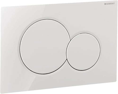 Geberit Sigma01 bianco alpino 115.770.11.5 Dual flush piastra per UP300, - Honorern