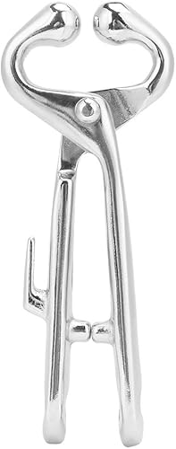 Pinze per Naso di Mucca, pinze per Naso di bovini, Anello per Naso di Mucca, pinze per Anelli di Naso di Mucca in Acciaio al Carbonio Bull Bovine Clip per Attrezzi da tiro, per Animali Accessori - Honorern