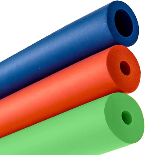 Tubo Isolamento Tubi in Schiuma, Gomma Isolamento Tubo Rivestimento, Tubi in Gommapiuma Tubolare per Trampolino Maniglia della Macchina da Esercizio e Portapacing(Blu,16mm x 15mm x 2.0m) - Honorern