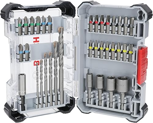 Bosch Set di 35 punte per trapano extra rigide e CYL-3, 35 pezzi (197 x 110,5 mm, accessori professionali, cacciavite, avvitatore a trapano) - Honorern