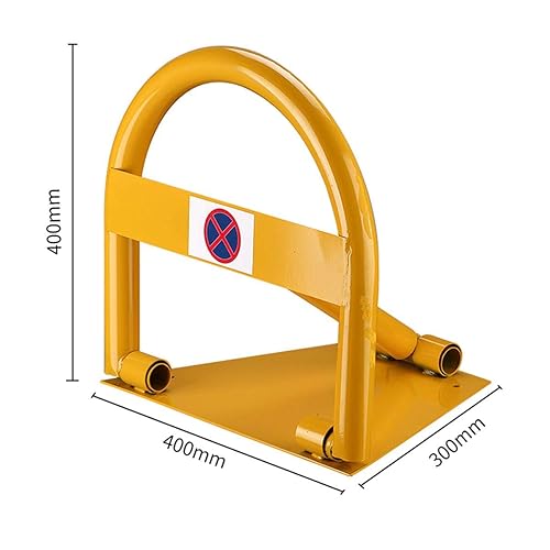 Pieghevole Parcheggio Auto Blocco Barriera Dissuasore Posta Barriera Blocker Per Parcheggio Sicuro Viale Viale - Honorern