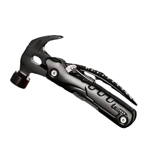 Multiuso Campeggio Accessori，Martello Multiutensile，Regali per Lui, Regalo Natale Uomo, Regalo Festa del Papà. - Honorern