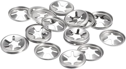 M6 5,1mm ID 15mm OD Rondella, 20pz Interno Dente Blocco Rondelle Pressione fissaggio Velocità Clip 304 Acciaio Inox - Honorern