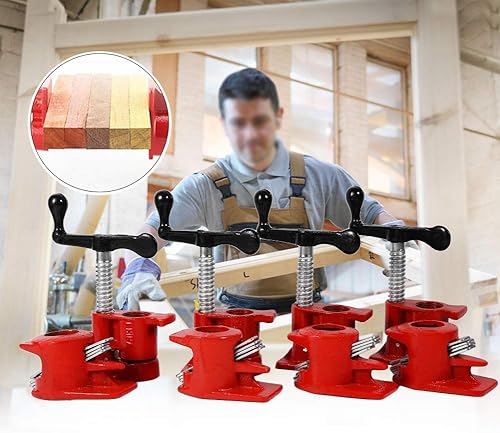 Morsetto per la Lavorazione del Legno, Durevole e Robusto con Tubo filettato 3/4 per la casa per Il Negozio - Honorern