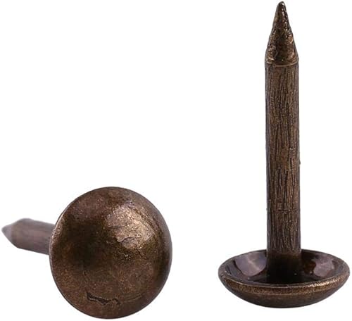 100 pezzi chiodi tappezzeria, puntina da disegno puntina per mobili imbottiti, bacheca di sughero o progetti fai da te(#1) - Honorern