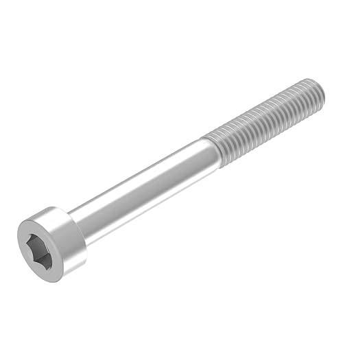 vite a testa cilindrica M4 x 35 mm, acciaio inox V2A VA A2, DIN 912 / ISO 4762, esagono incassato, filo parziale, 20 pezzi - Honorern