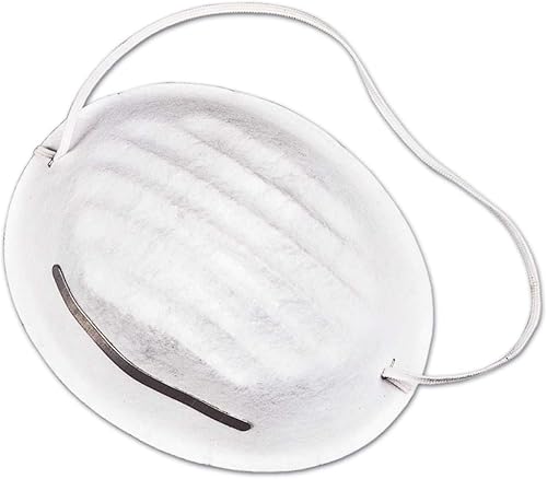 Mascherina di protezione antipolvere fibra sintetica con stringinaso 50 Pz - Honorern