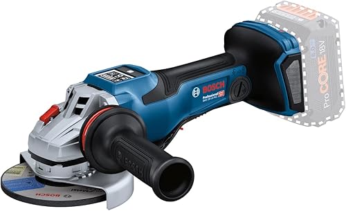 Bosch Professional Smerigliatrice Angolare a Batteria BITURBO GWS 18V-15 PSC (Equivalente a Potenza a Filo da 1.500 W, senza Batterie e Caricabatteria) - Honorern