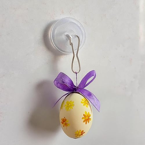 Ganci autoadesivi da soffitto | trasparenti | bottoni adesivi con occhiello | 5, 20 o 100 pezzi | per appendere cartellini dei prezzi, elementi decorativi, ecc. | 5 pezzi - Honorern