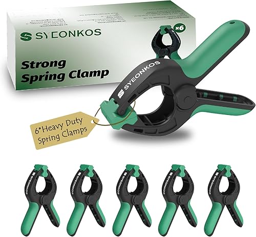 Morsetti da Falegname, Set di Morse per Legno a Sgancio Rapido, Larghezza di Serraggio 30.5cm Adatto per Lavori Domestici, Fai da Te, Falegnameria e Studi Fotografici - Honorern