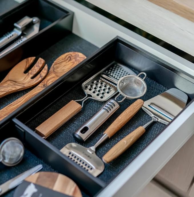 Blum AMBIA-LINE Cassetto Telaio Largo NL500 mm Acciaio, Grigio Opaco, Grigio - Honorern