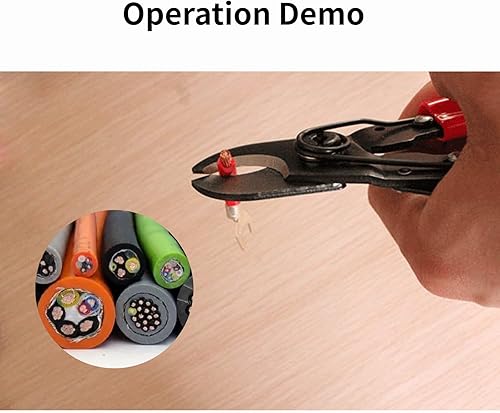 HS‑206 Tagliacavi Tronchese Ad Alta Leva per Tagliare la Fune Metallica in Acciaio Inossidabile Utensile Manuale per Cavi di Comunicazione 35 Mm² - Honorern