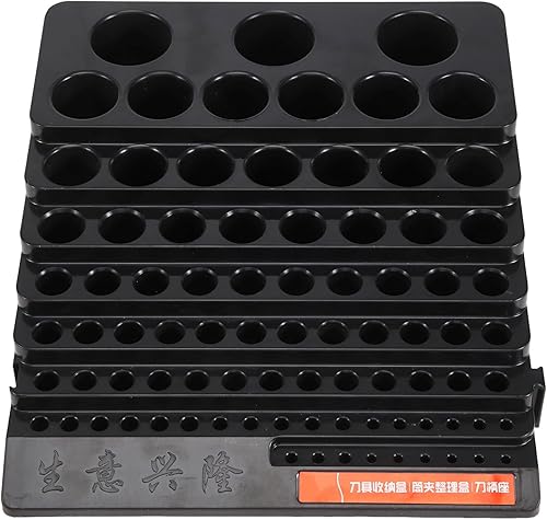 Scatola di Immagazzinaggio Della Punta Del Trapano Fresa Salvaspazio Scatola Del Contenitore 'Organizzatore Del Supporto di Finitura Del Trapano per Uso Domestico DIY - Honorern