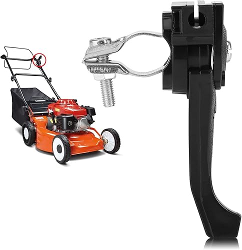 WGFOIP Leva Acceleratore per Tosaerba con Vite, Installazione Semplice, Plastica Resistente + Metallo, Manubrio da 19 Mm, Accessorio di Ricambio Agricolo da Giardino - Honorern