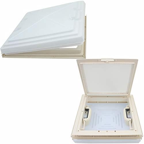 MPK 42 - Portellone per lucernario, 40 x 40 cm, per roulotte, roulotte, caravan, per tetti di spessore 42-70 mm - Honorern