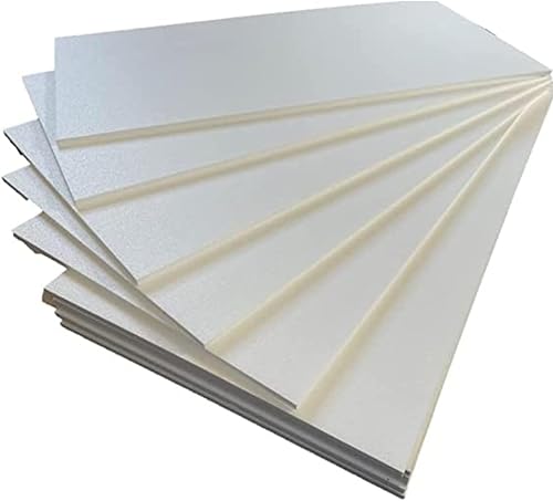 Pannelli In Polistirolo Lastre Fogli 100x50cm Spessore 5cm Multiuso Isolamento Termico Acustico Densità 15kg/mc Isolante Ideali per Copertura Imballaggio Coibentazione Cappotto (5) - Honorern