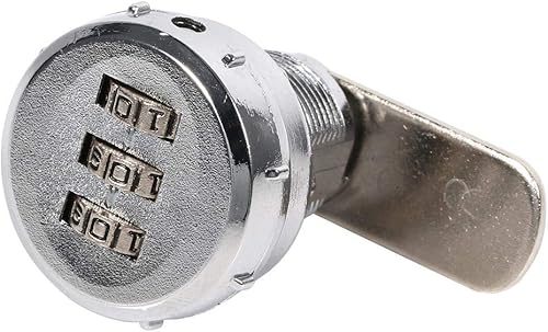 Serratura codificata per armadietto - Camma combinata con codice a 3 cifre Alta precisione Comoda password di sicurezza Serratura codificata Installazione semplice(1#) - Honorern