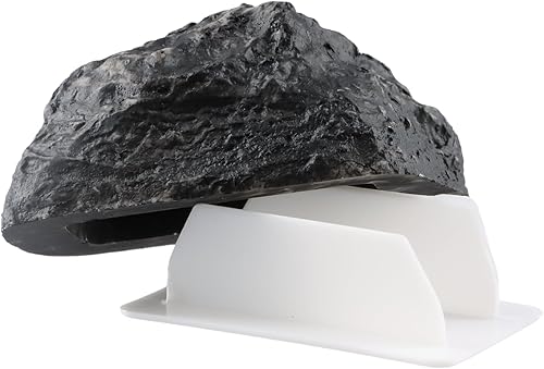 Pietra Nascondi Chiave, Sasso Nascondi Chiave Esterno, Cassaforte Invisibile, Nascondiglio Sicuro e Resistente Alle Intemperie per Giardini, Cortili e Uso Esterno - Honorern