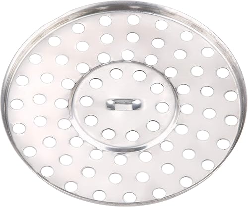 2 Pezzi Copri Scarico A Pavimento, 8,5 Cm di Diametro Copri Scarico Doccia Rotondo Sostituzione Scarico Doccia Filtro Doccia Drenaggio Rotondo in Acciaio Inossidabile - Honorern