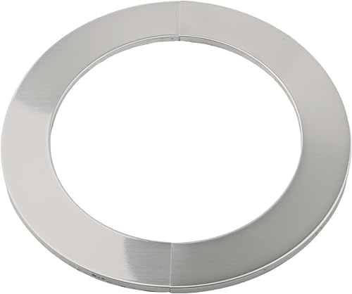 Copertura decorativa protettiva per tubi in acciaio inossidabile per vari impianti di tubazione (160 mm) - Honorern